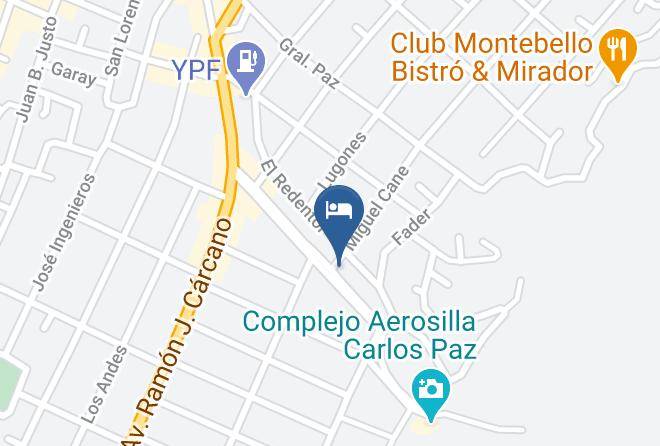 Santa Maria Department - Hotel El Redentor Maps