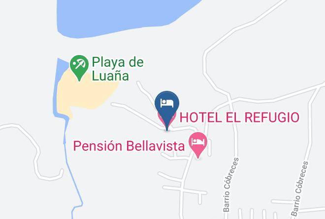 Hotel El Refugio Map