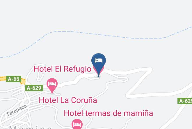 Tamarugal Province - Hotel El Refugio Maps