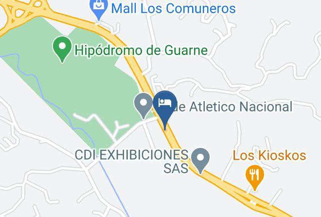 Guarne - Hotel El Retorno Maps