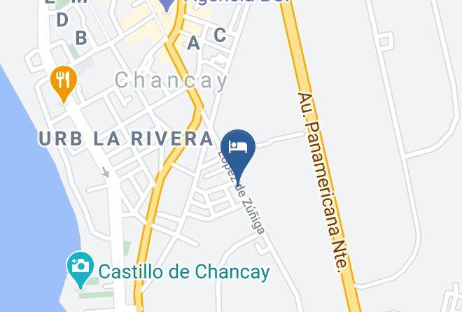 Huaral - Hotel El Rey Maps