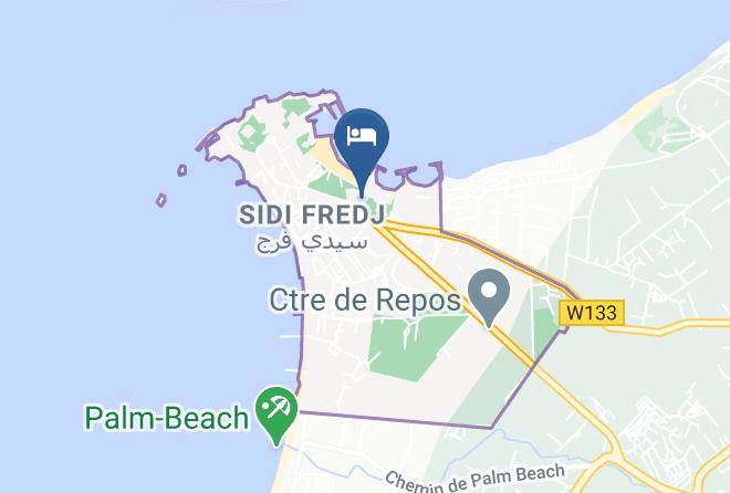 Algeria - Hotel El Riadh Maps
