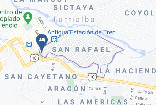 Hotel El Rio Map