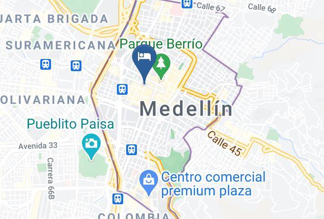 Medellin - Hotel El Roble Maps