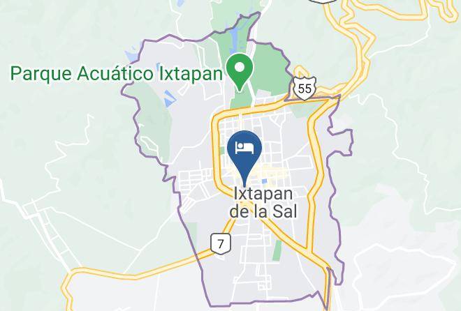 Ixtapan De La Sal - Hotel El Romano Maps