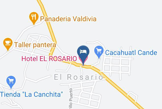 Amatlan De Canas - Hotel El Rosario Maps