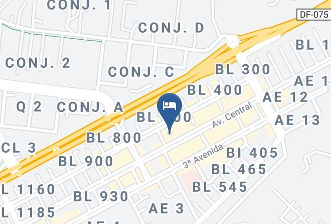 Brasilia - Hotel El Salvador Maps