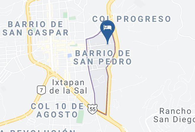 Ixtapan De La Sal - Hotel El Salvador Maps