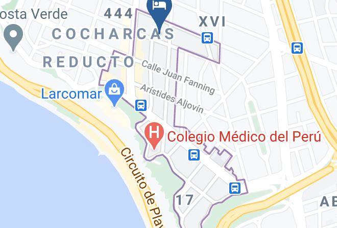 Miraflores - Hotel El Senorial Maps