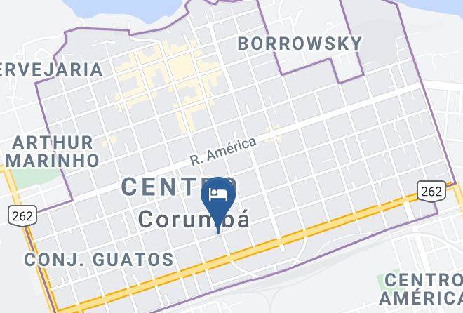 Corumba - Hotel El Shadday Maps