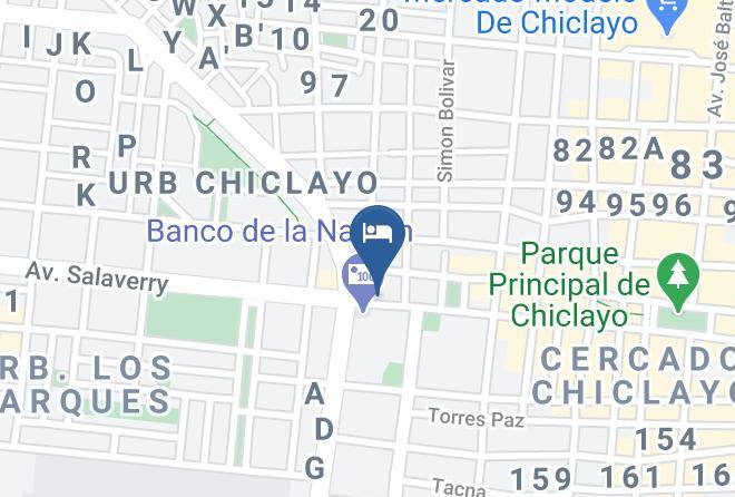 Chiclayo - Hotel El Sol Maps