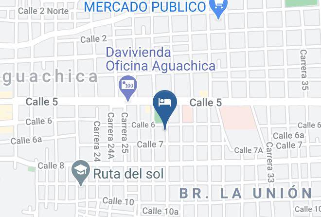 Aguachica - Hotel El Sol La 27 Maps