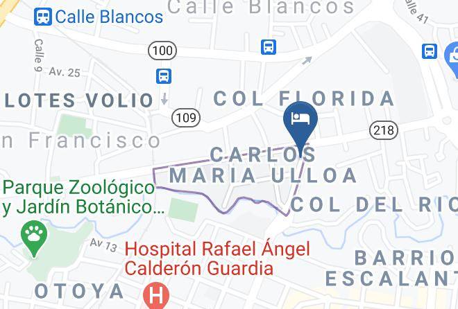 Goicoechea - Hotel El Sol Maps