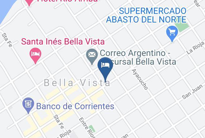 Bella Vista - Hotel El Solar Maps