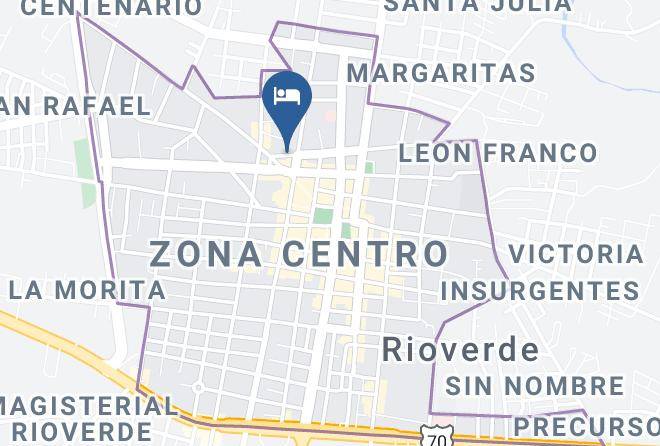 Rioverde - Hotel El Sueno Del Coronel Maps