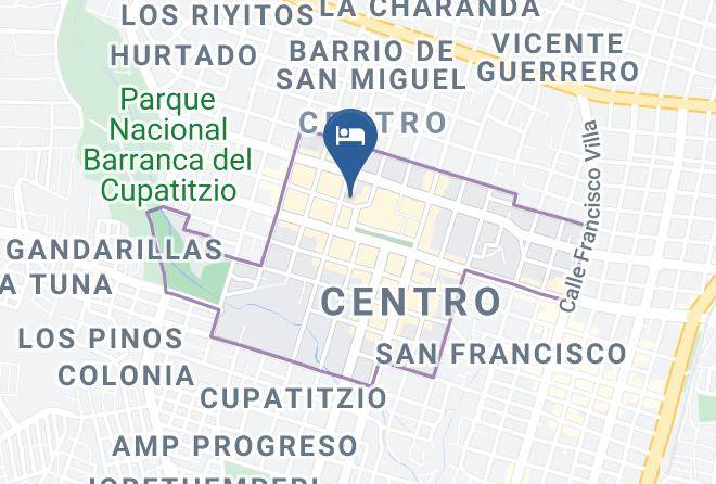 Uruapan - Hotel El Tarasco Maps