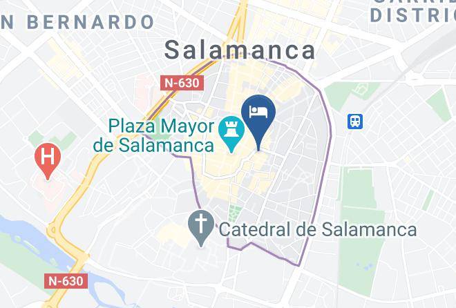 Salamanca - Hotel El Toboso Maps