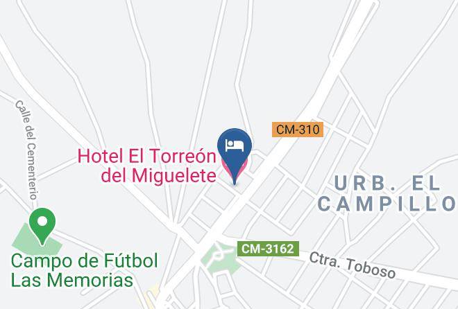 Toledo - Hotel El Torreon Del Miguelete Maps
