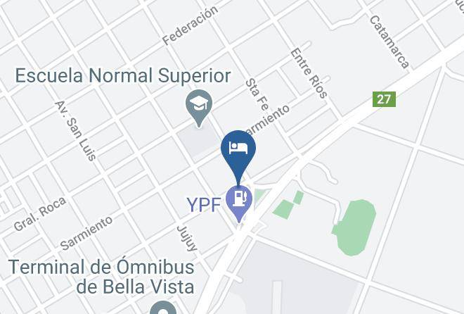 Bella Vista - Hotel El Triangulo Maps