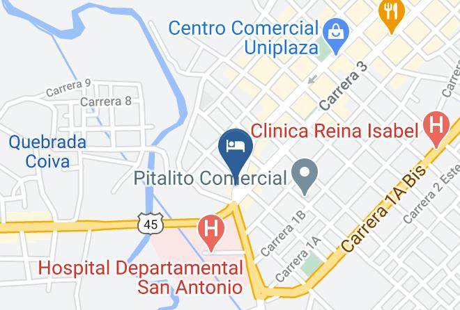 Pitalito - Hotel El Triangulo Maps