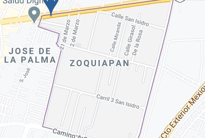 Ixtapaluca - Hotel El Tubo Maps