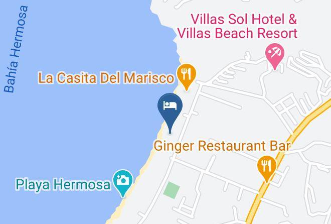 Hotel El Velero Map