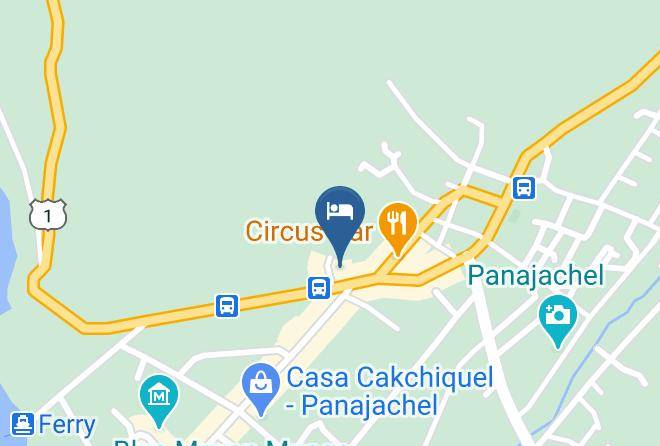 Panajachel - Hotel El Viajero Maps