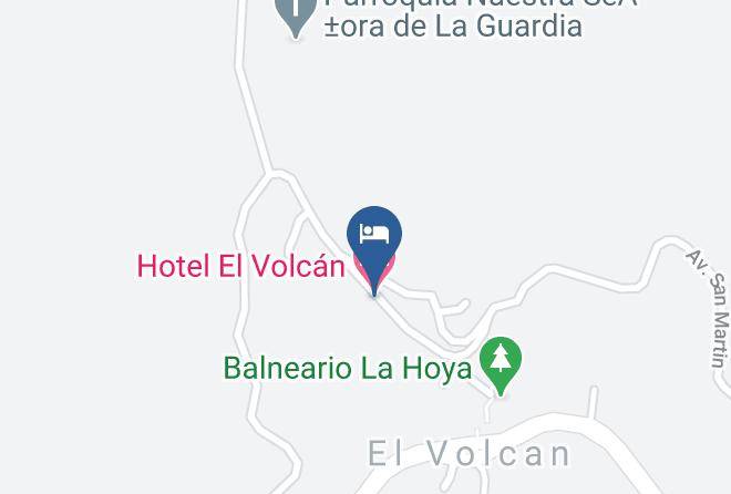 La Capital San Luis - Hotel El Volcan Maps