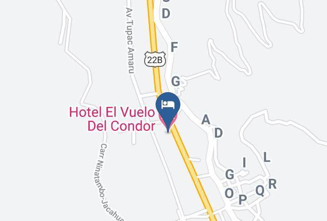 Tarma - Hotel El Vuelo Del Condor Maps