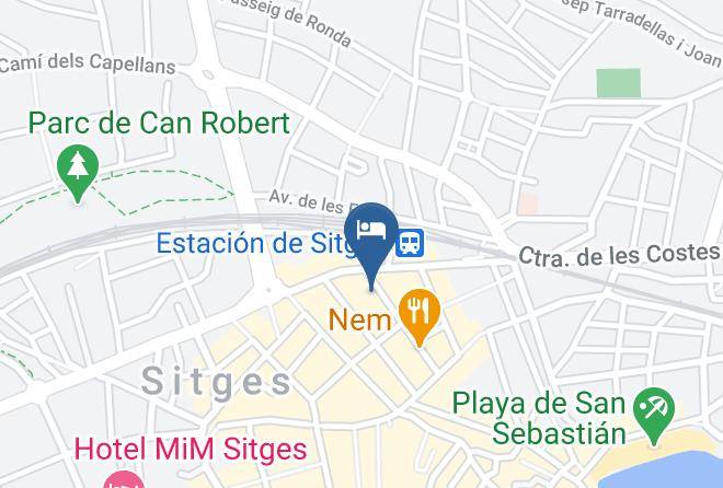 Barcelona - Hotel El Xalet Maps