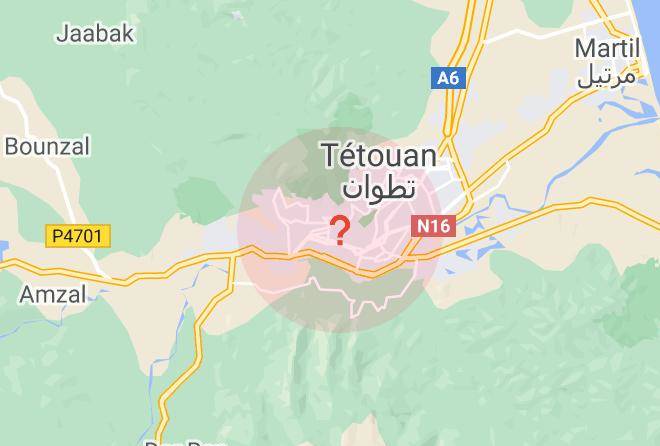 Tetouan - Hotel El Yacouta Maps