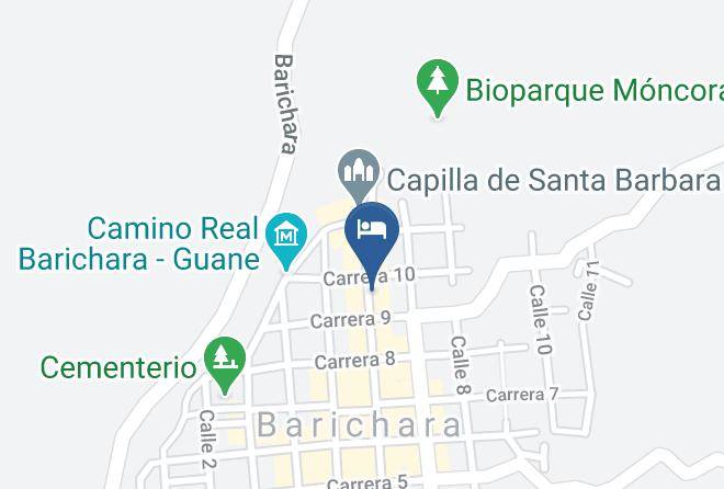 Barichara - Hotel El Zaguan Maps