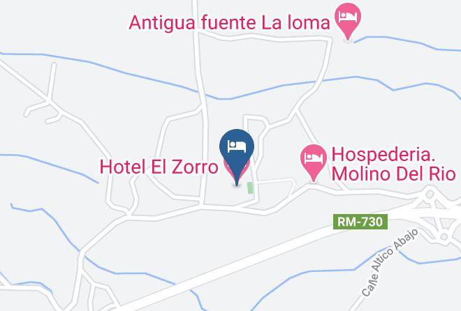 Murcia - Hotel El Zorro Maps