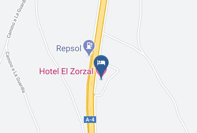 Toledo - Hotel El Zorzal Maps