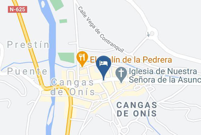 Asturias - Hotel Eladia Maps