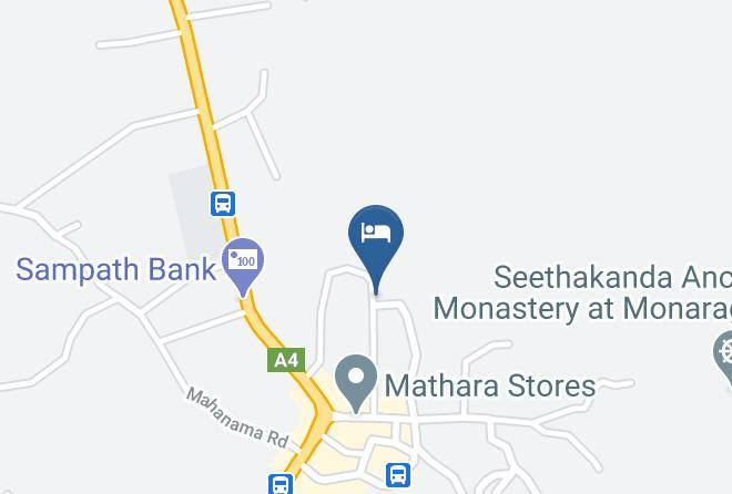 Badulla - Hotel Elaine Maps