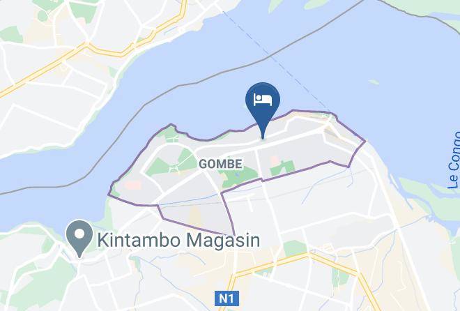 Kinshasa Urban - Hotel Elais Maps