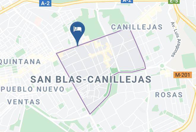 Madrid - Hotel Elba Madrid Alcala Maps