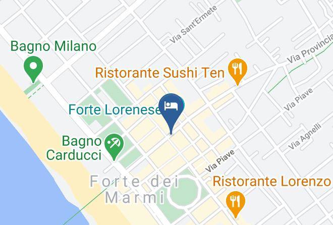 Lucca - Hotel Elbano Meuble' Maps