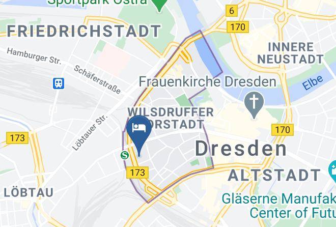 Dresden - Hotel Elbflorenz Dresden Maps
