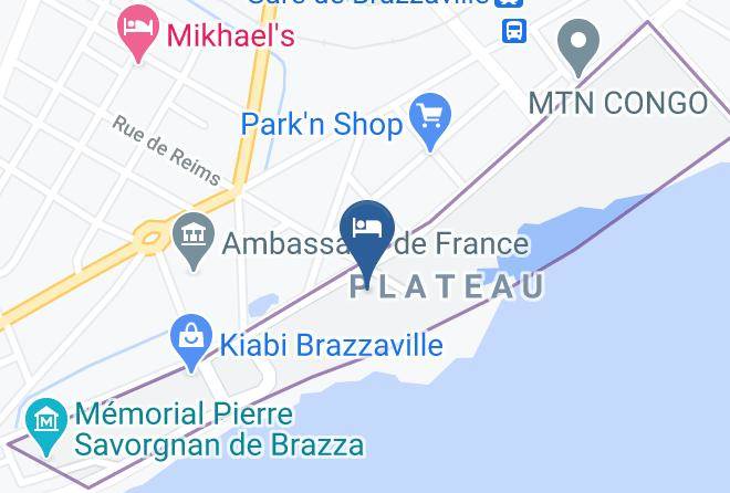 Brazzaville - Hotel Elbo Suites Maps