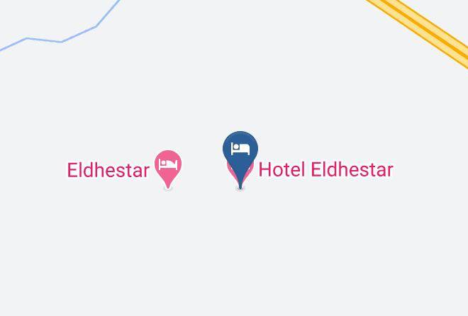 Hotel Eldhestar Map