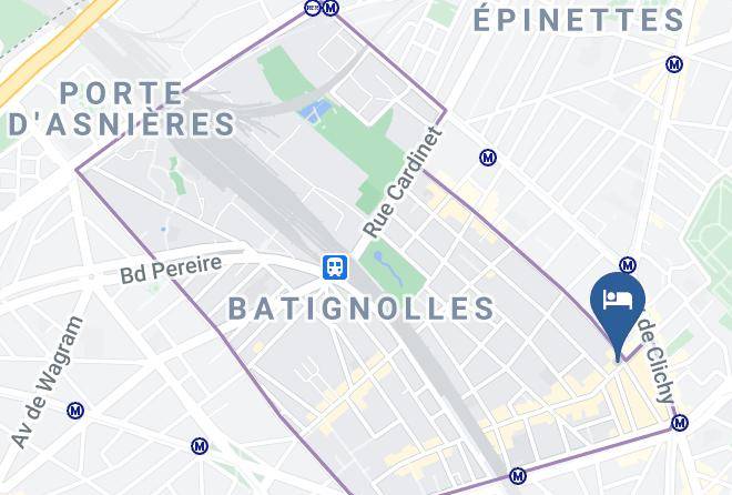 Paris - Hotel Eldorado Maps