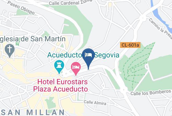 Segovia - Hotel Ele Acueducto Maps