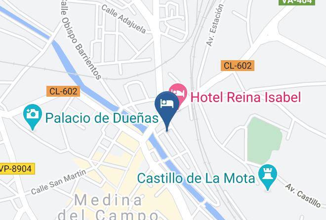 Valladolid - Hotel La Mota Maps