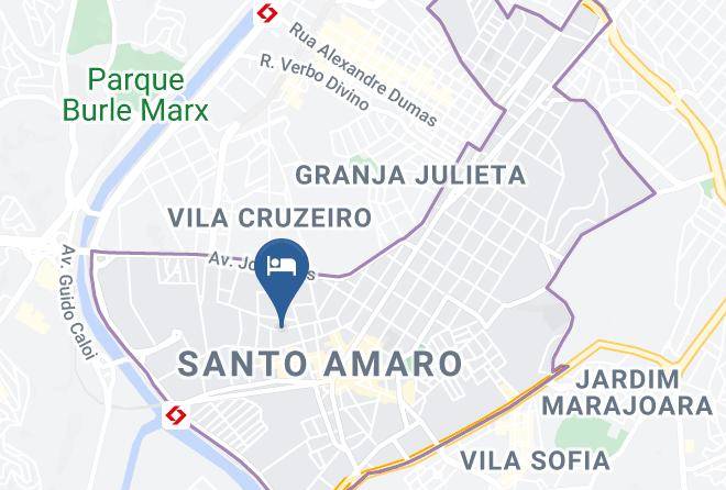 Sao Paulo Santo Amaro - Hotel Elegance Maps