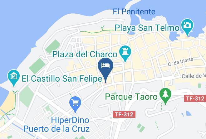 Santa Cruz De Tenerife - Hotel Elegance Dania Park Maps