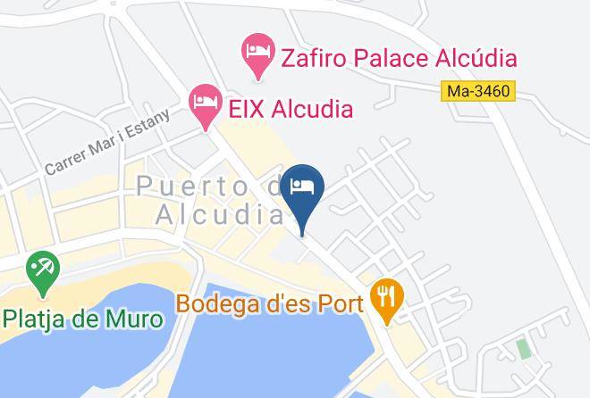 Hotel Elegance Diana Map