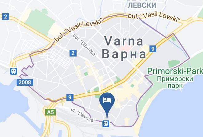 Varna - Hotel Elegance Maps