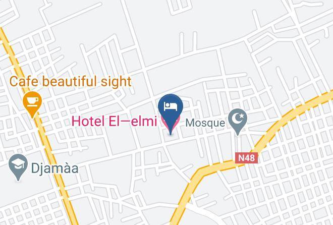 El Oued - Hotel Elelmi Maps